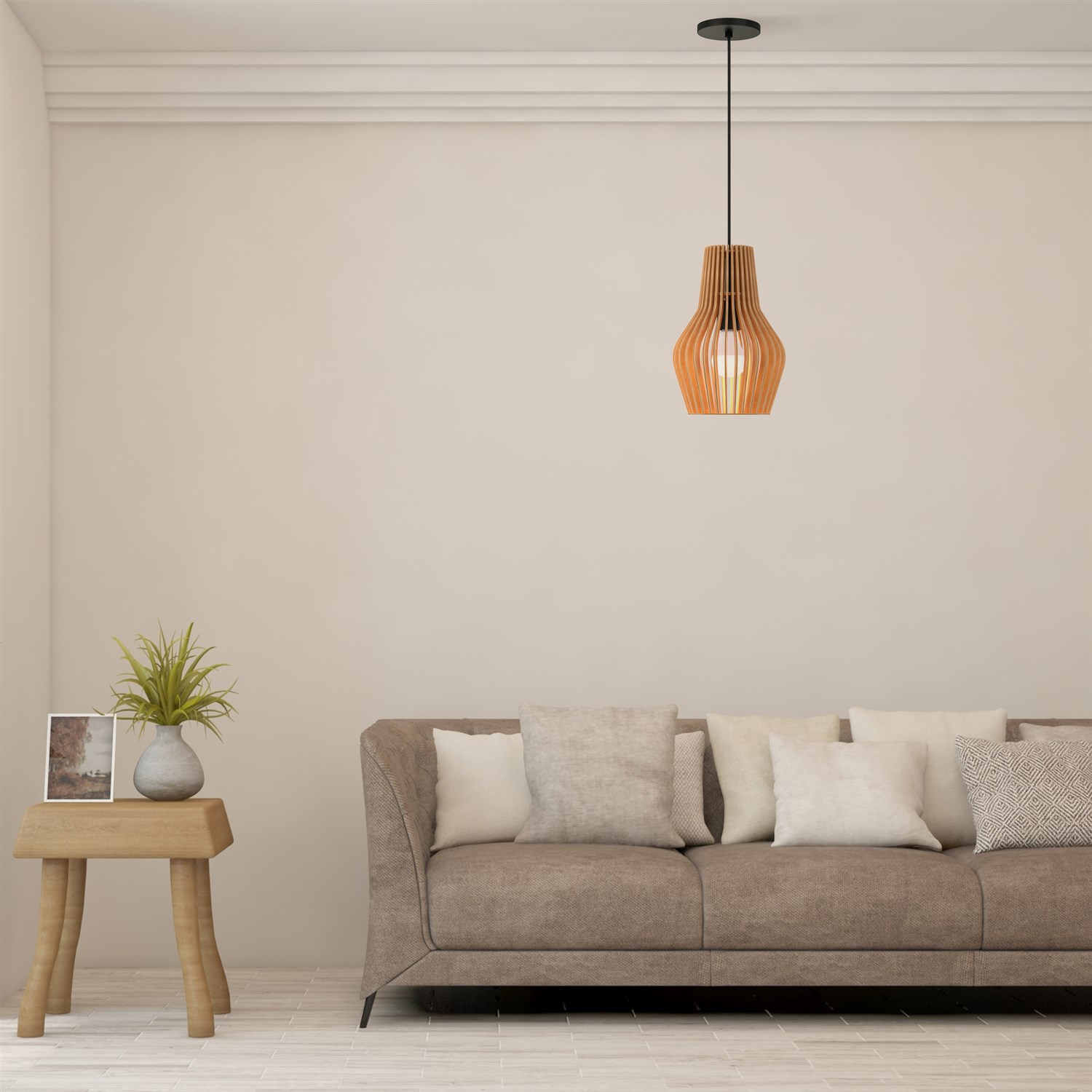 Maytoni Modern Roots Подвесной светильник цвет: черный MOD191PL-01W1