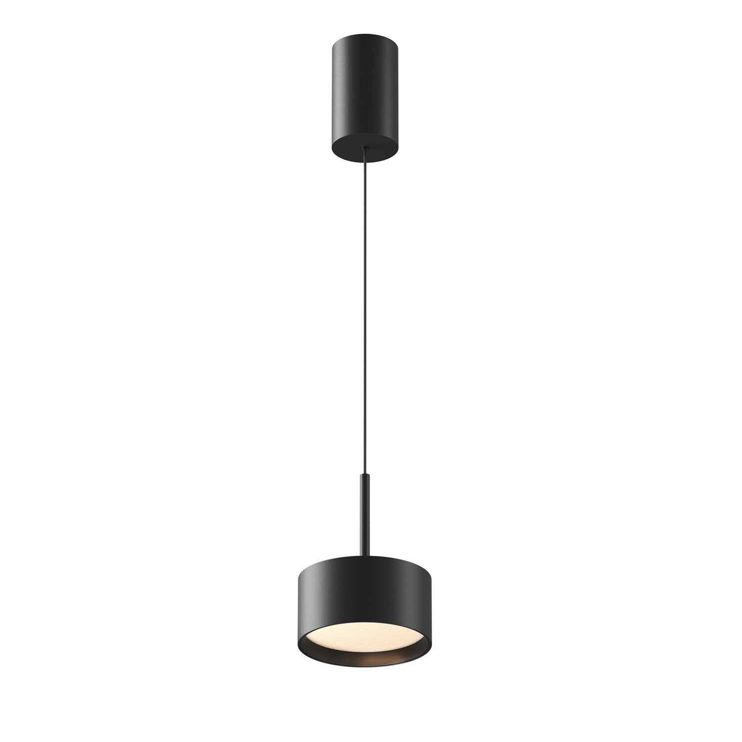 Maytoni Technical Glare Подвесной светильник цвет: черный P102PL-12W3K-B