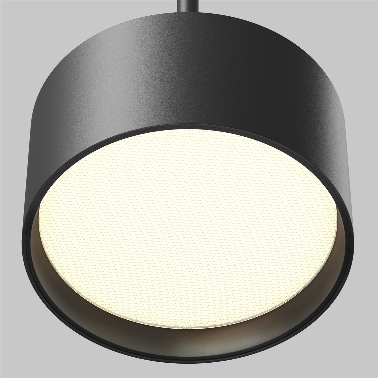 Maytoni Technical Glare Подвесной светильник цвет: черный P102PL-12W3K-B