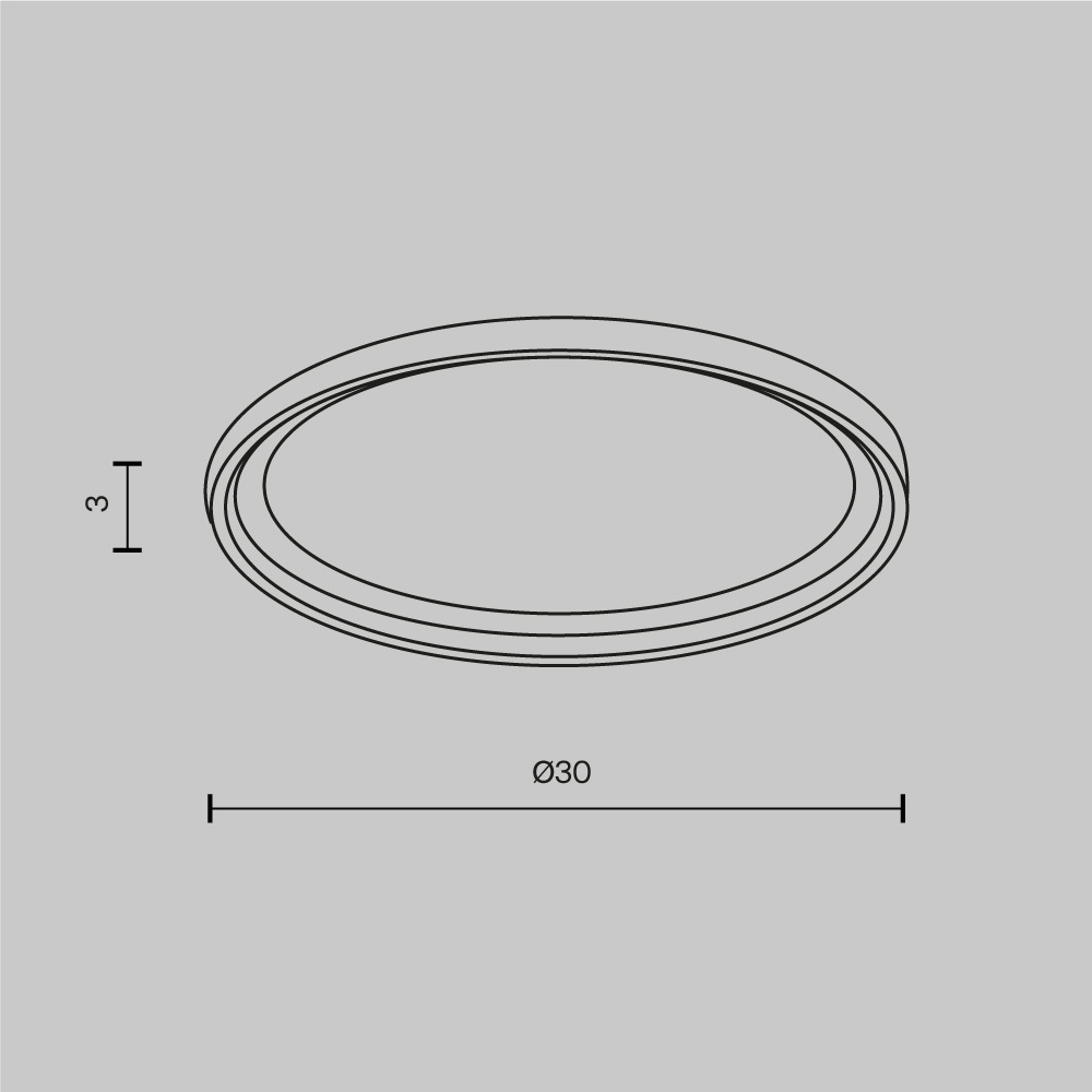 Maytoni Technical Accessories Аксессуар цвет: черный DLA110-B