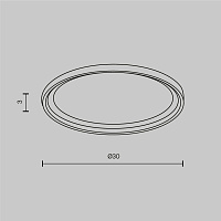 Maytoni Technical Accessories Аксессуар цвет: черный DLA110-B