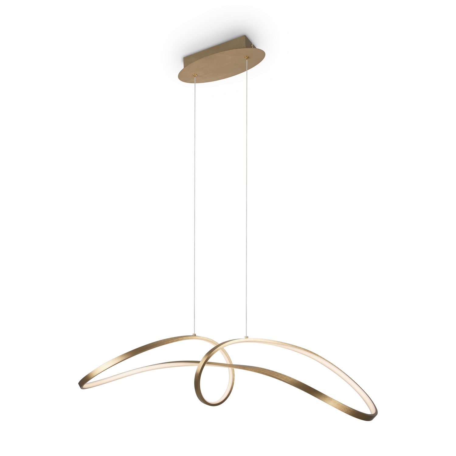 Maytoni Modern Curve Подвесной светильник цвет: золото MOD156PL-L52G4K