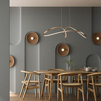 Maytoni Modern Curve Подвесной светильник цвет: золото MOD156PL-L52G4K