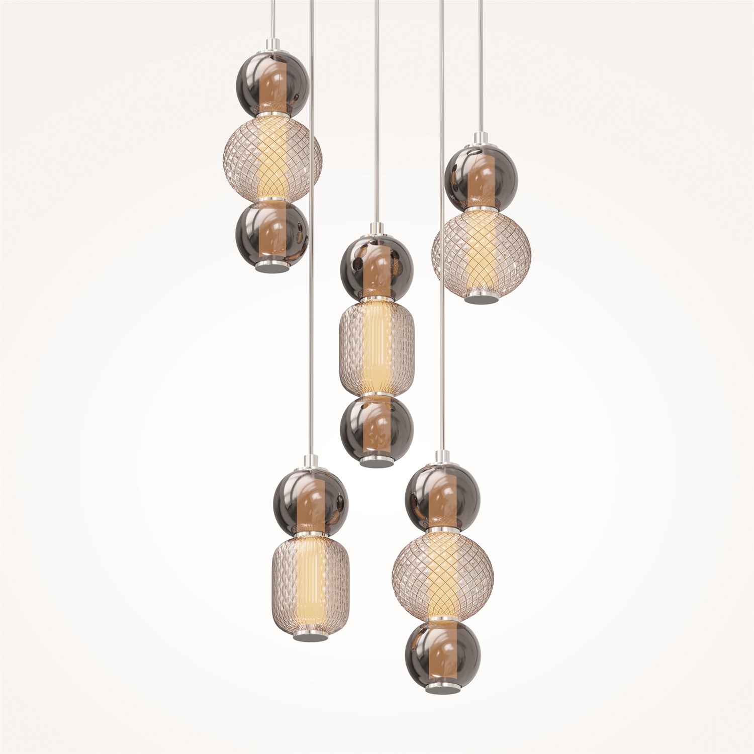 Maytoni Modern Drop Подвесной светильник цвет: хром MOD273PL-L80CH3K