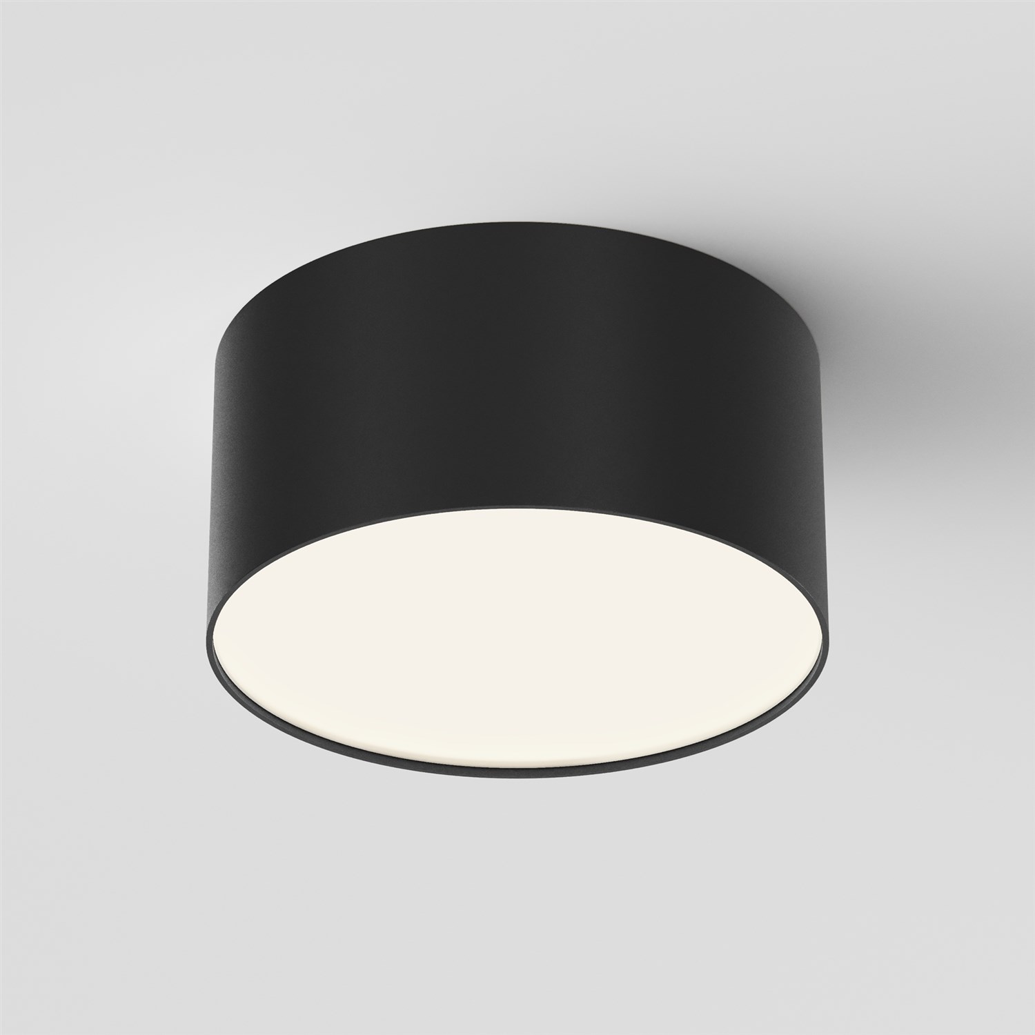 Maytoni Technical Zon Потолочный светильник цвет: черный C032CL-12W4K-RD-B