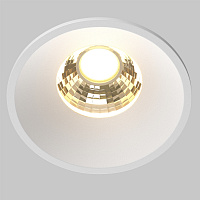 Maytoni Technical Round Встраиваемый светильник цвет: белый DL058-7W2.7K-W