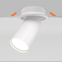 Maytoni Technical FOCUS S Встраиваемый светильник цвет: белый C048CL-U-1W