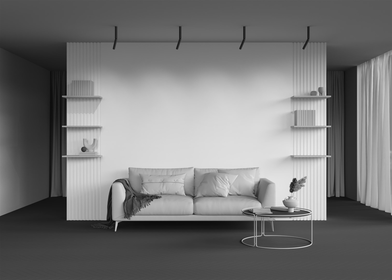 Maytoni Technical Focus T Потолочный светильник цвет: черный C142CL-6W3K-B