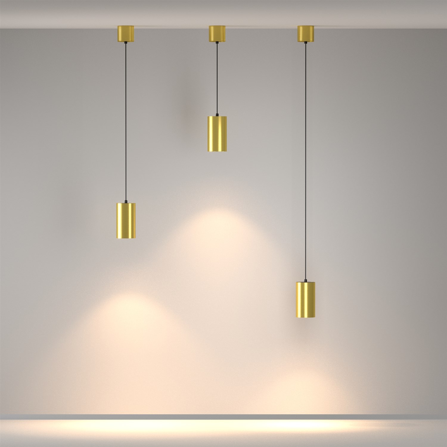 Maytoni Technical Vol Подвесной светильник цвет: латунь P100PL-20W3K-BS