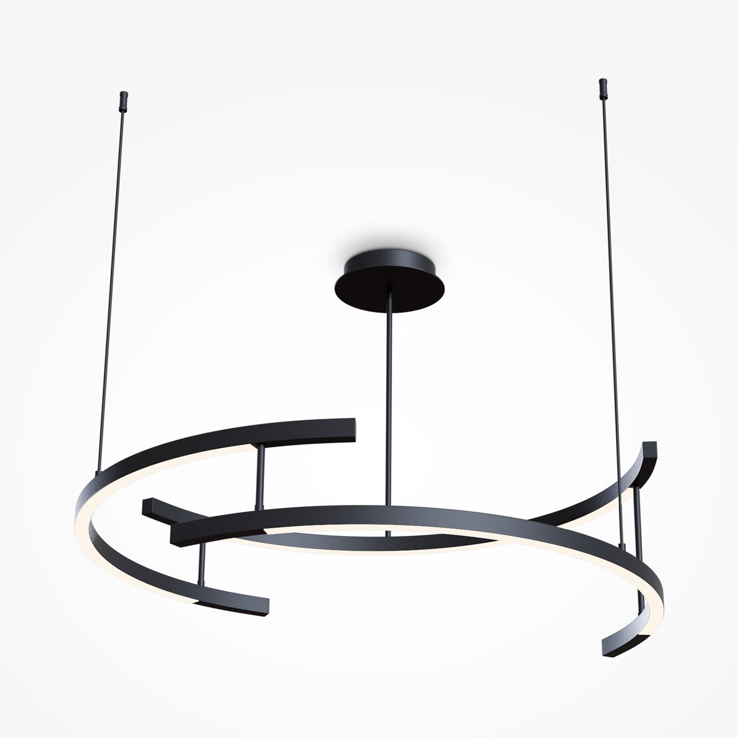 Maytoni Modern Line Подвесной светильник цвет: черный MOD016PL-L52BK