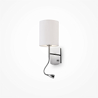 Maytoni Modern Bergamo Настенный светильник (бра) цвет: хром MOD617WL-01CH