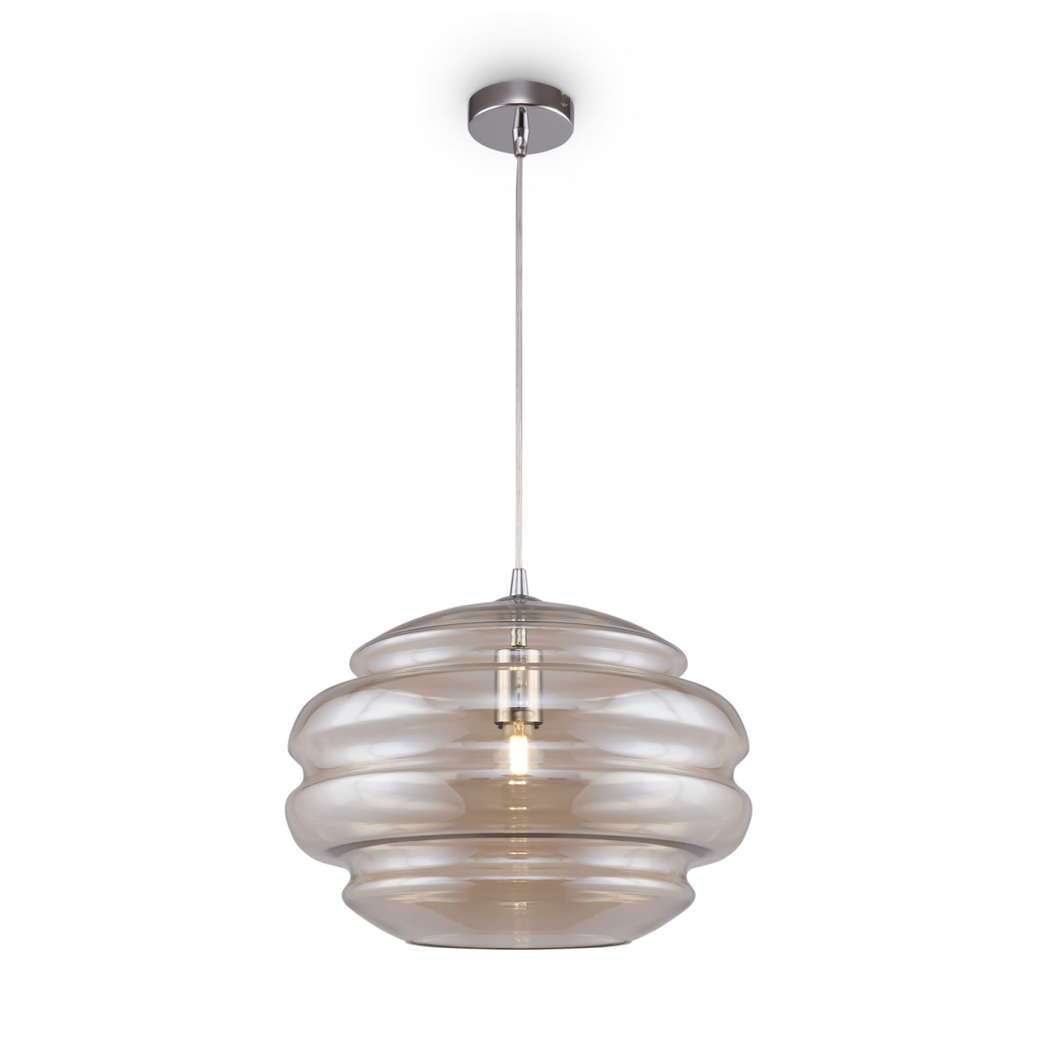 Maytoni Modern Ruche Подвесной светильник цвет: хром P078PL-01CG