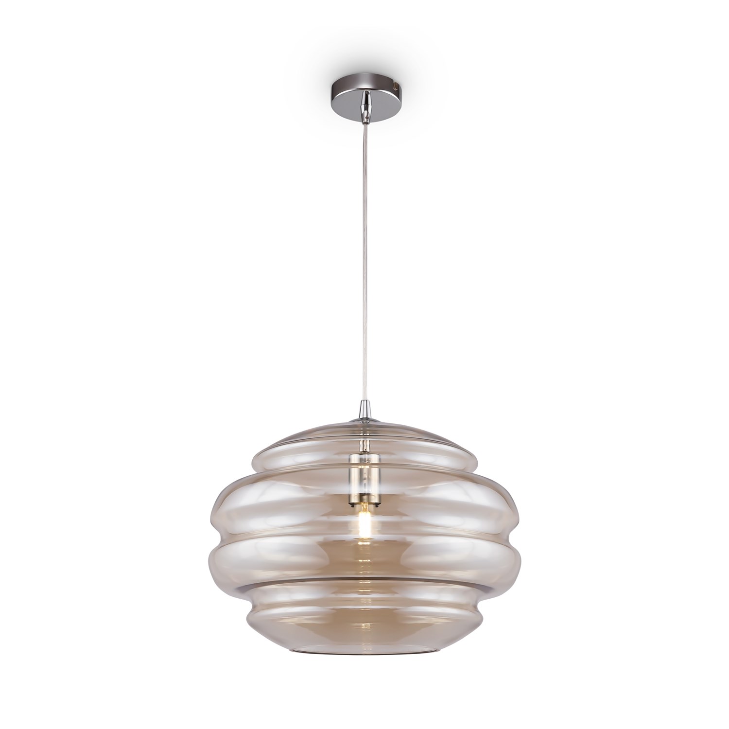 Maytoni Modern Ruche Подвесной светильник цвет: хром P078PL-01CG
