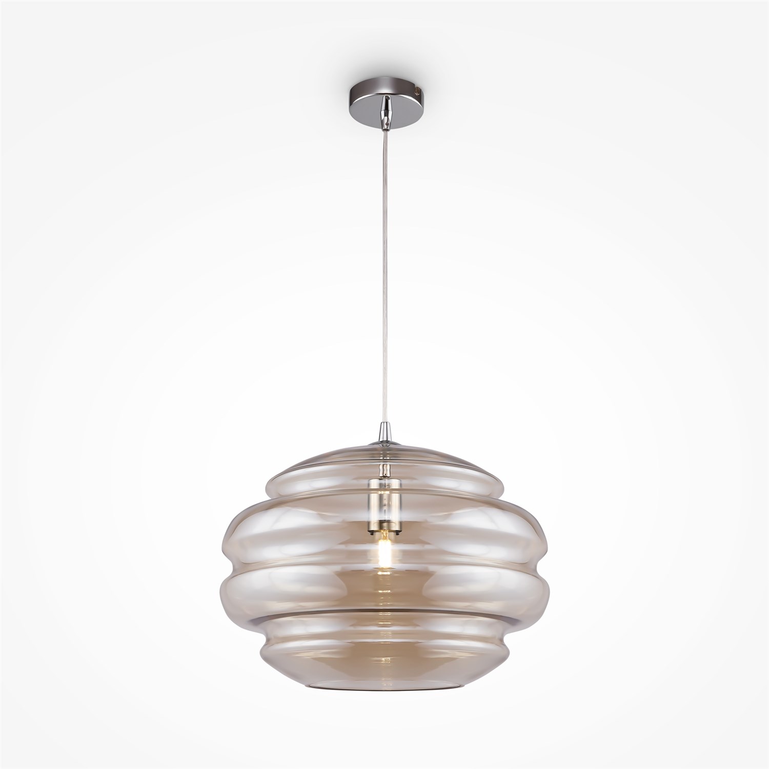 Maytoni Modern Ruche Подвесной светильник цвет: хром P078PL-01CG