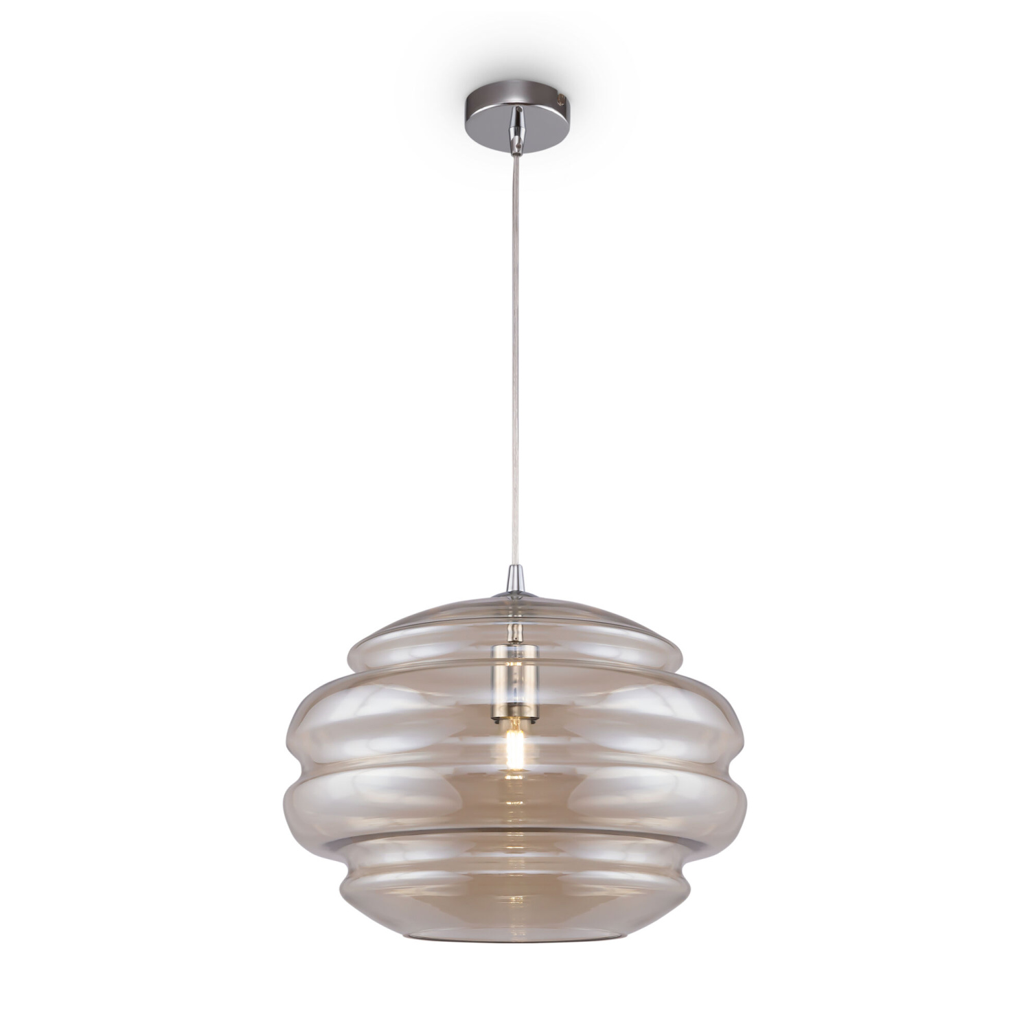 Maytoni Modern Ruche Подвесной светильник цвет: хром P078PL-01CG