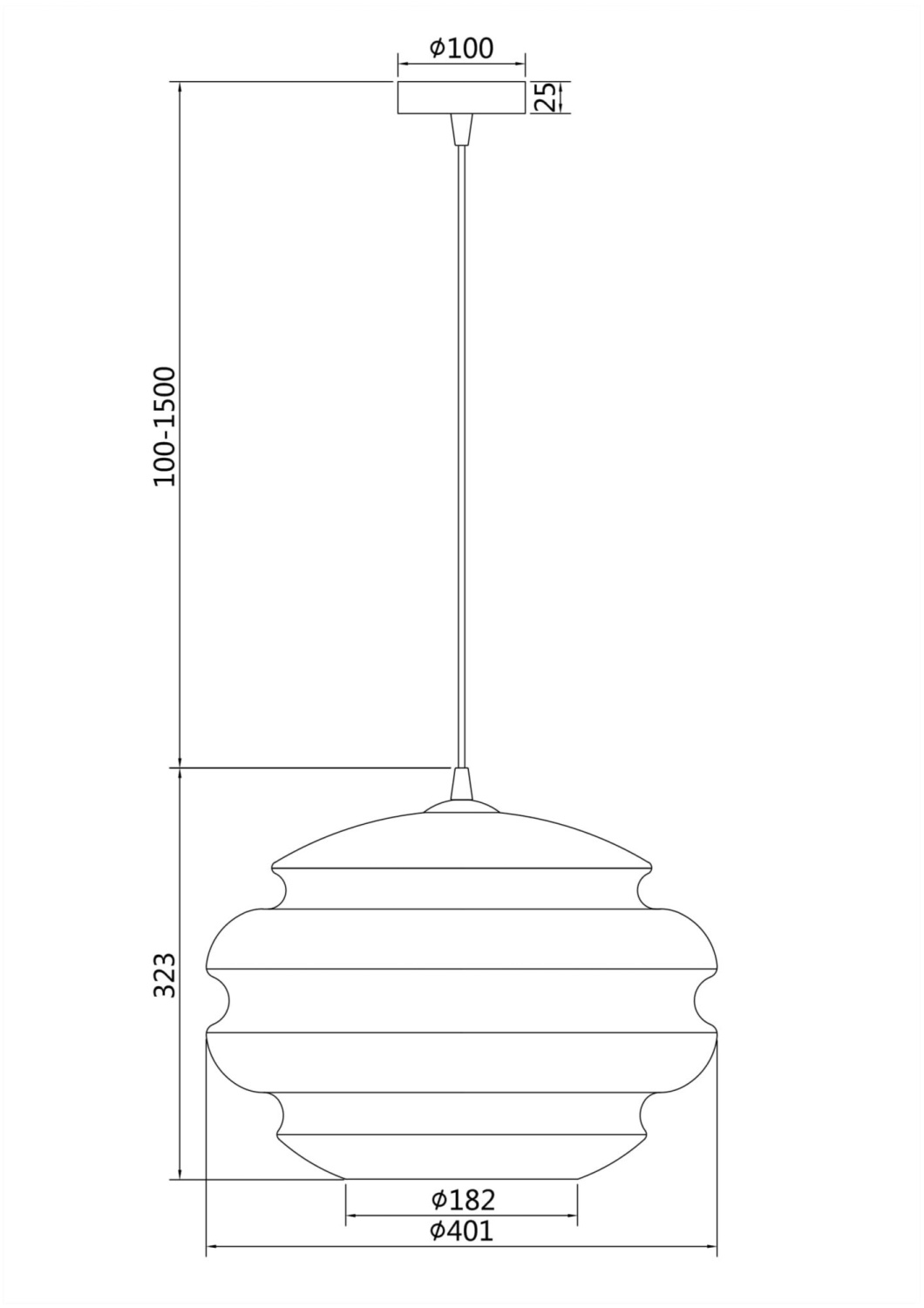 Maytoni Modern Ruche Подвесной светильник цвет: никель P078PL-01BL