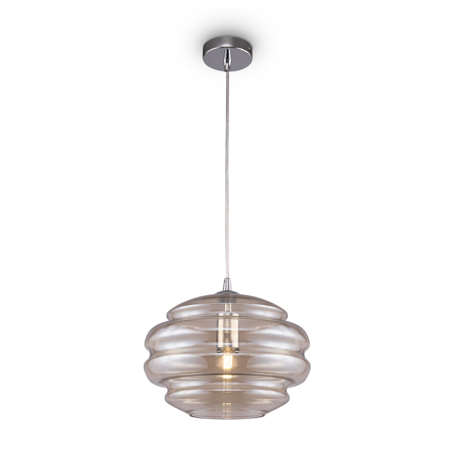 Maytoni Modern Ruche Подвесной светильник цвет: хром P079PL-01CG