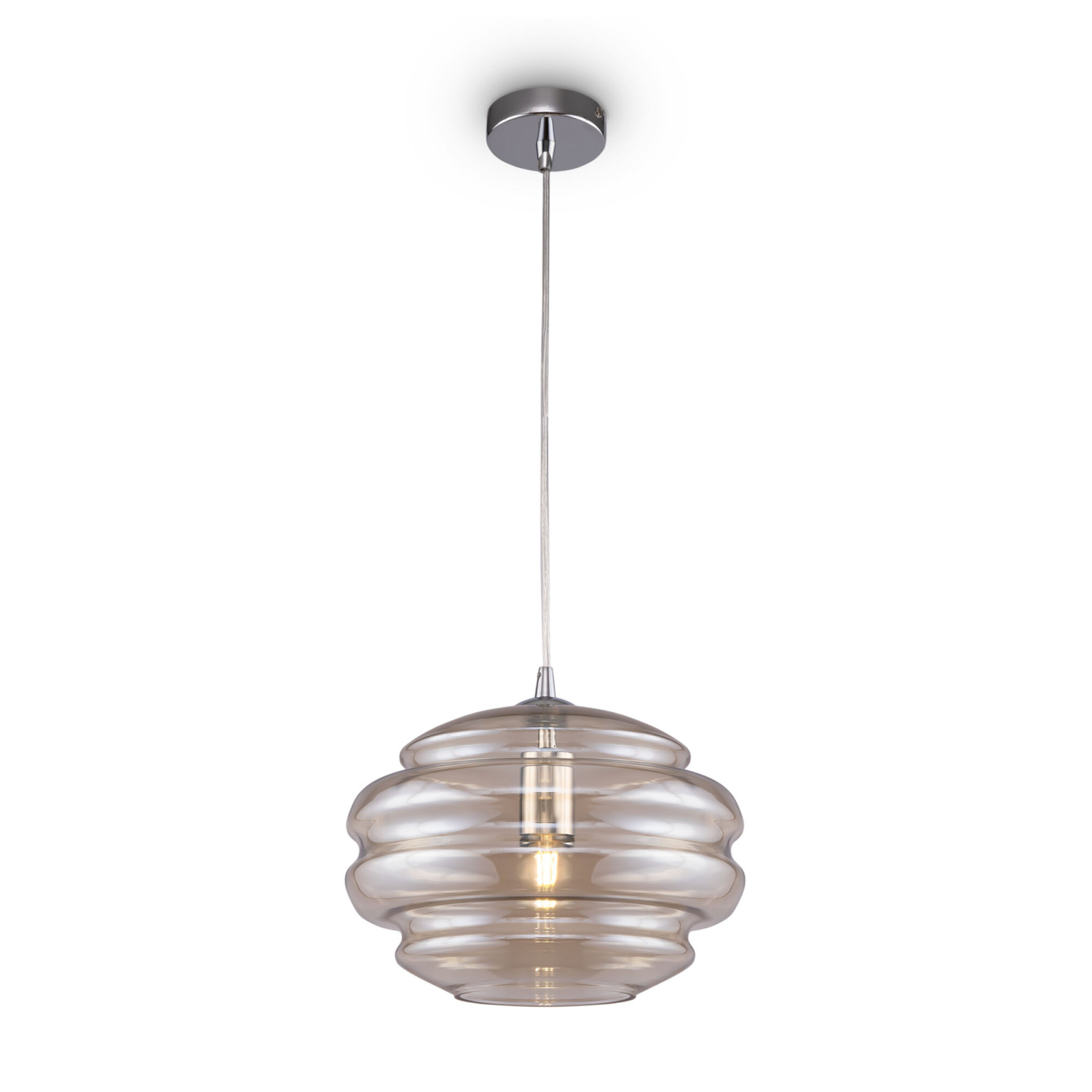 Maytoni Modern Ruche Подвесной светильник цвет: хром P079PL-01CG