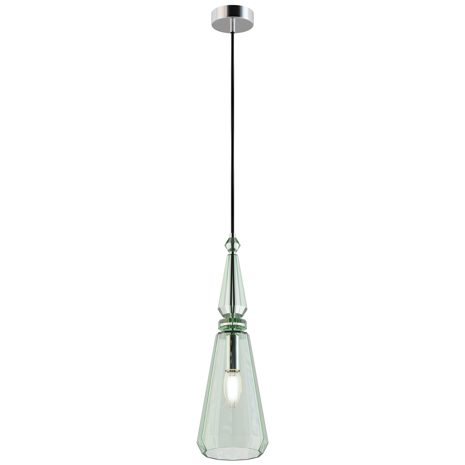 Maytoni Modern Sunshine Подвесной светильник цвет: хром P028PL-01GN