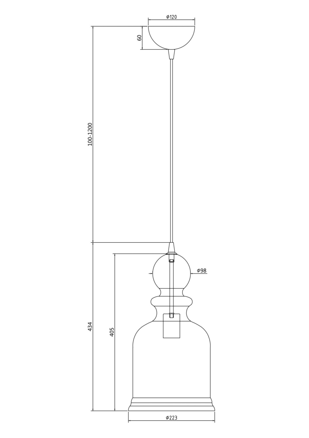 Maytoni Modern Tone Подвесной светильник цвет: хром P035PL-01CH