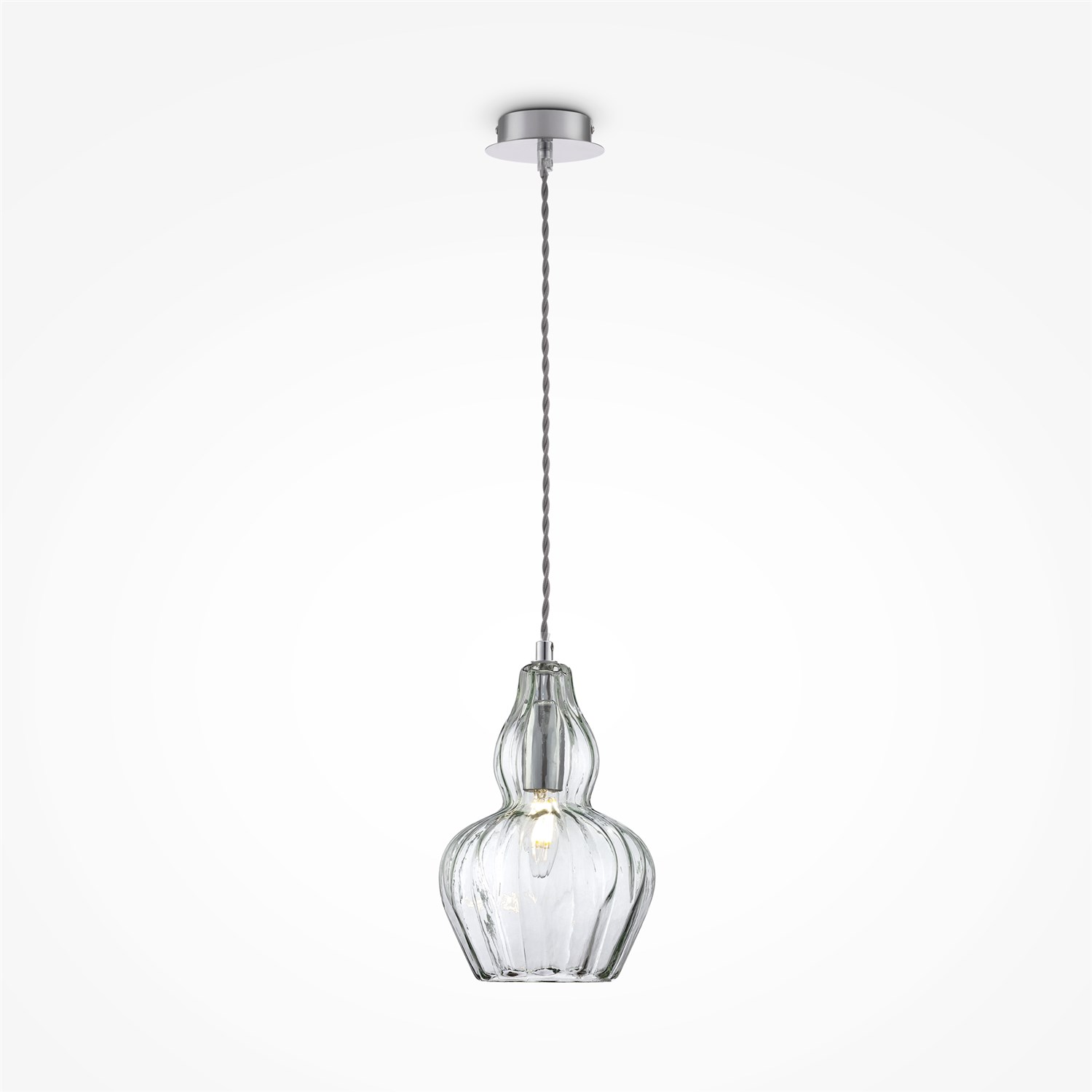 Maytoni Modern Eustoma Подвесной светильник цвет: никель MOD238-PL-01-GN