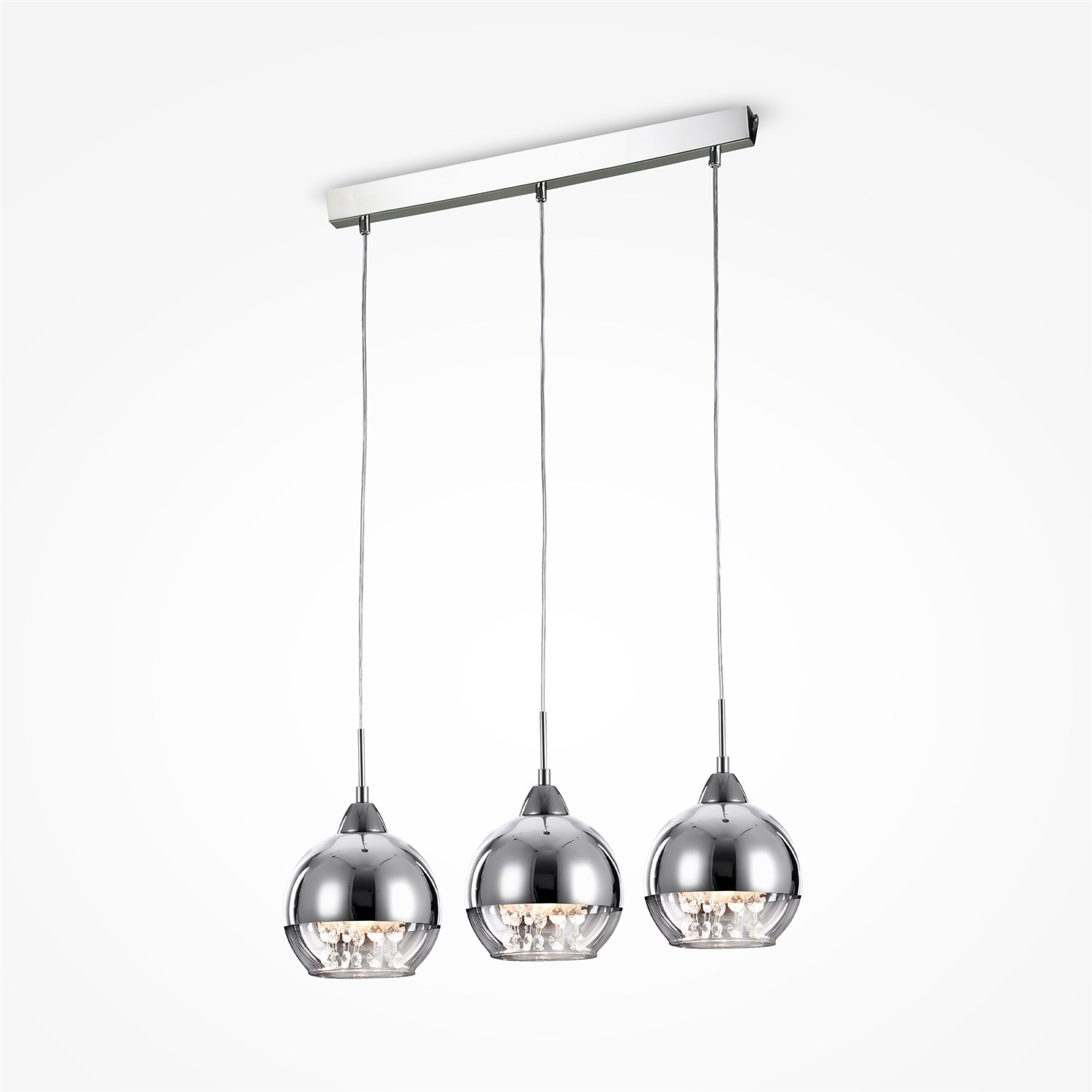 Maytoni Modern Iceberg Подвесной светильник цвет: никель P012-PL-03-N