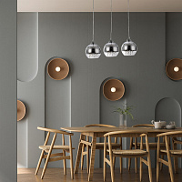 Maytoni Modern Iceberg Подвесной светильник цвет: никель P012-PL-03-N