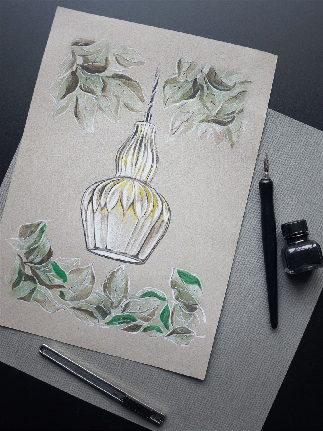 Maytoni Modern Eustoma Подвесной светильник цвет: никель MOD238-PL-01-B