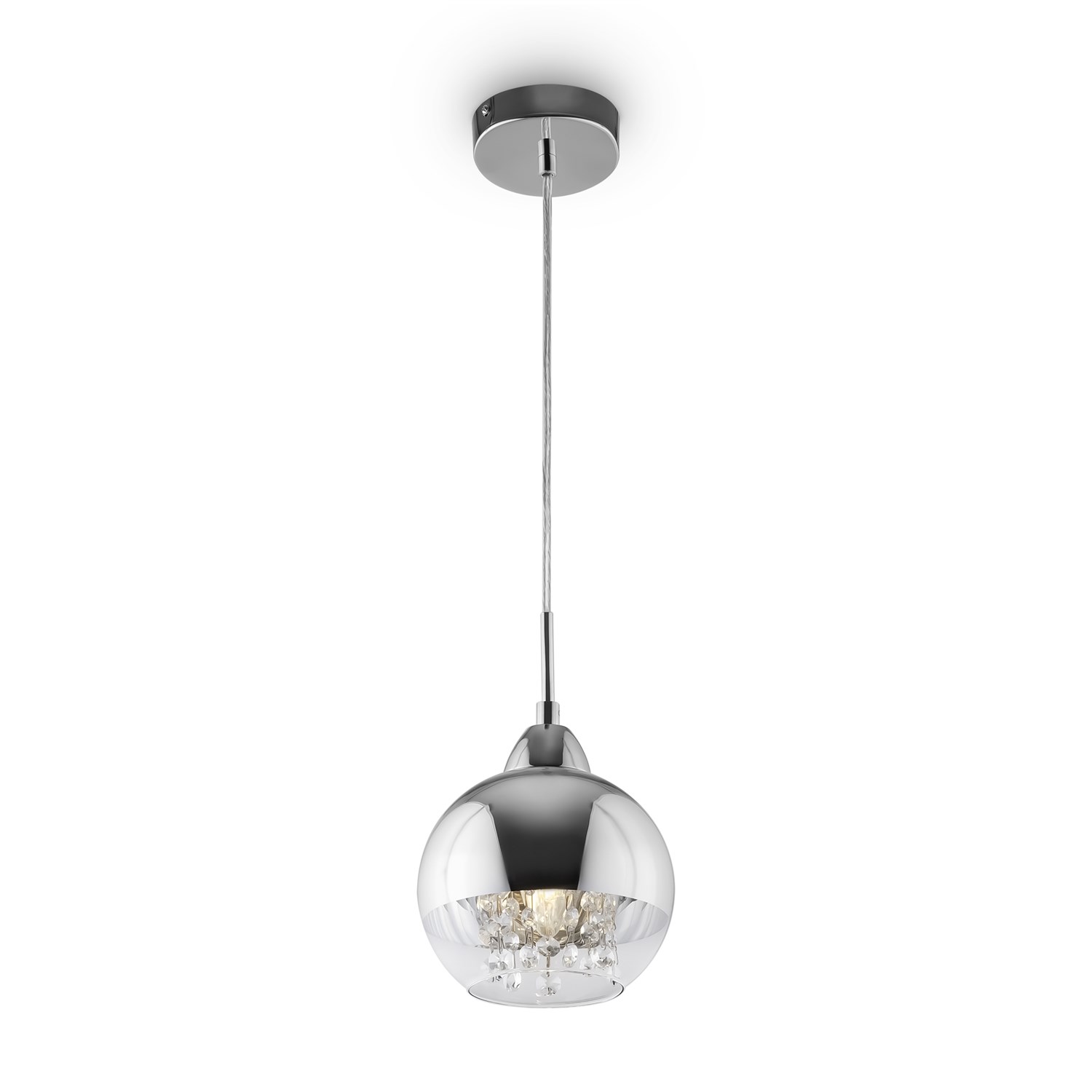 Maytoni Modern Iceberg Подвесной светильник цвет: никель P012-PL-01-N
