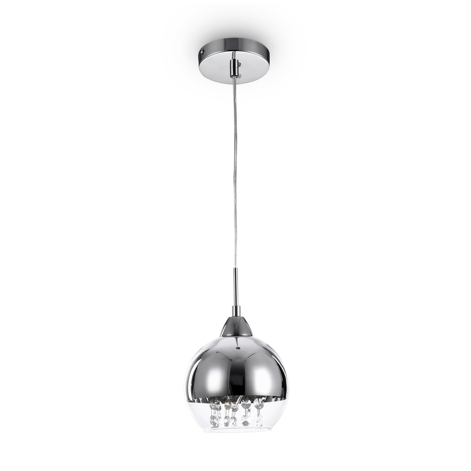 Maytoni Modern Iceberg Подвесной светильник цвет: никель P012-PL-01-N