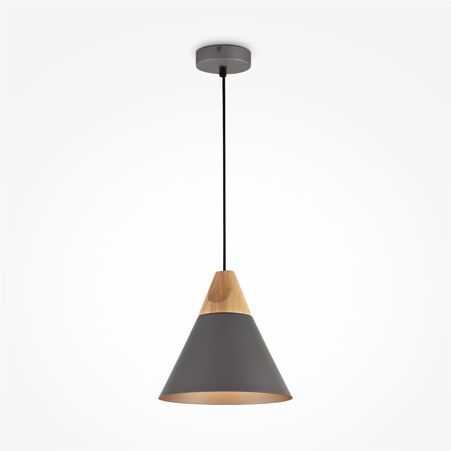 Maytoni Modern Bicones Подвесной светильник цвет: серый P359-PL-220-C