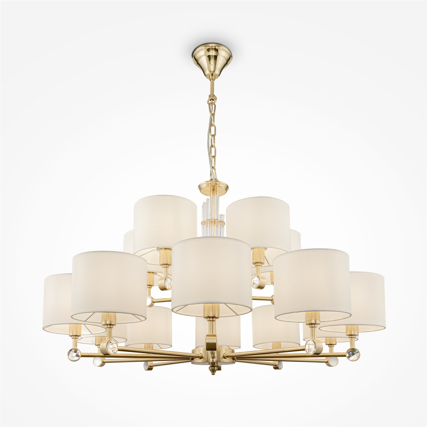 Maytoni Classic Alloro Люстра цвет: латунь MOD088PL-15BS