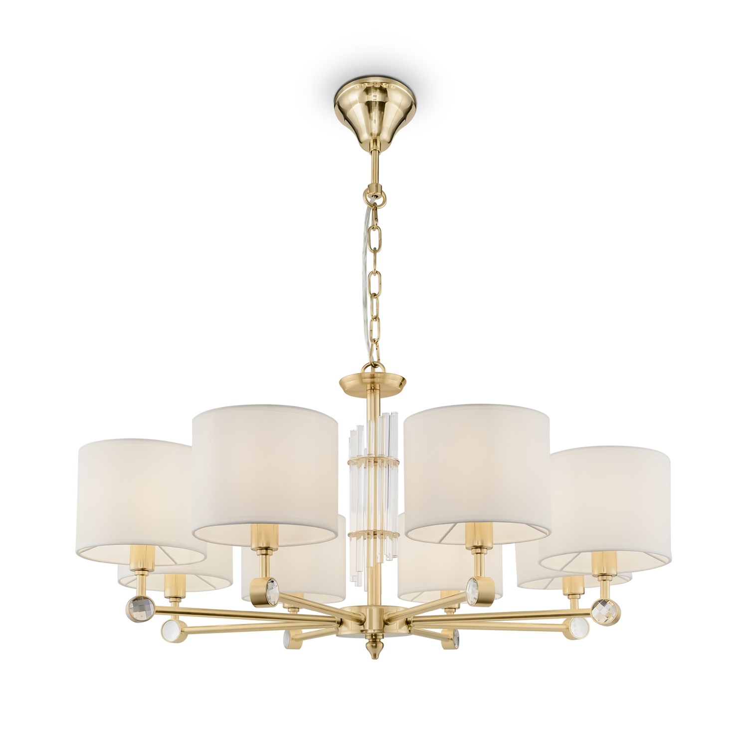 Maytoni Classic Alloro Люстра цвет: латунь MOD088PL-08BS