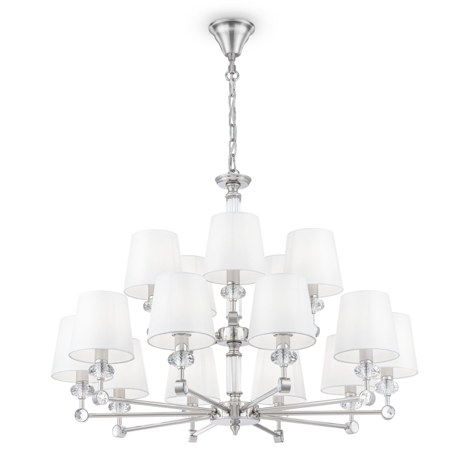 Maytoni Classic Riverside Люстра цвет: хром MOD018PL-15CH