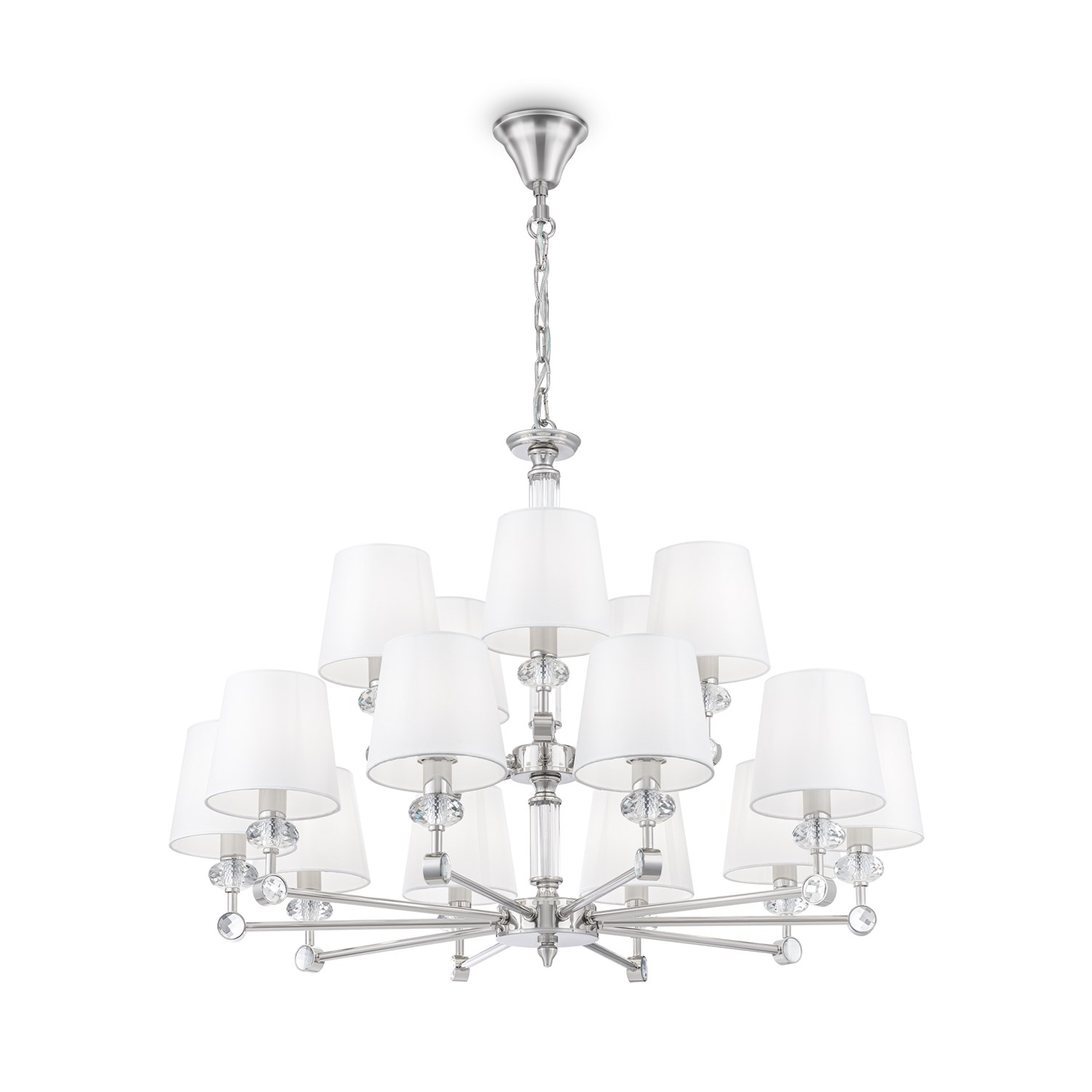 Maytoni Classic Riverside Люстра цвет: хром MOD018PL-15CH