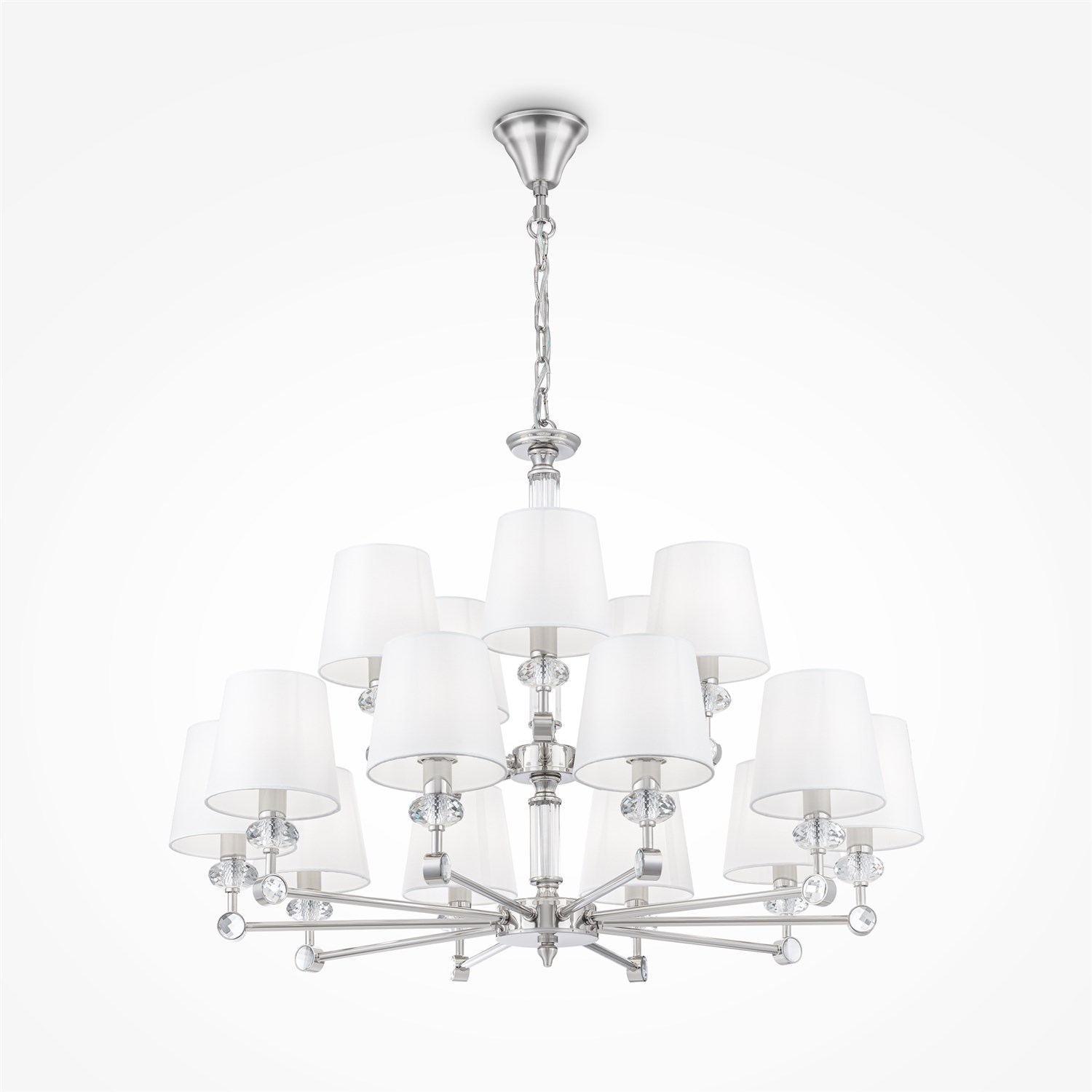 Maytoni Classic Riverside Люстра цвет: хром MOD018PL-15CH