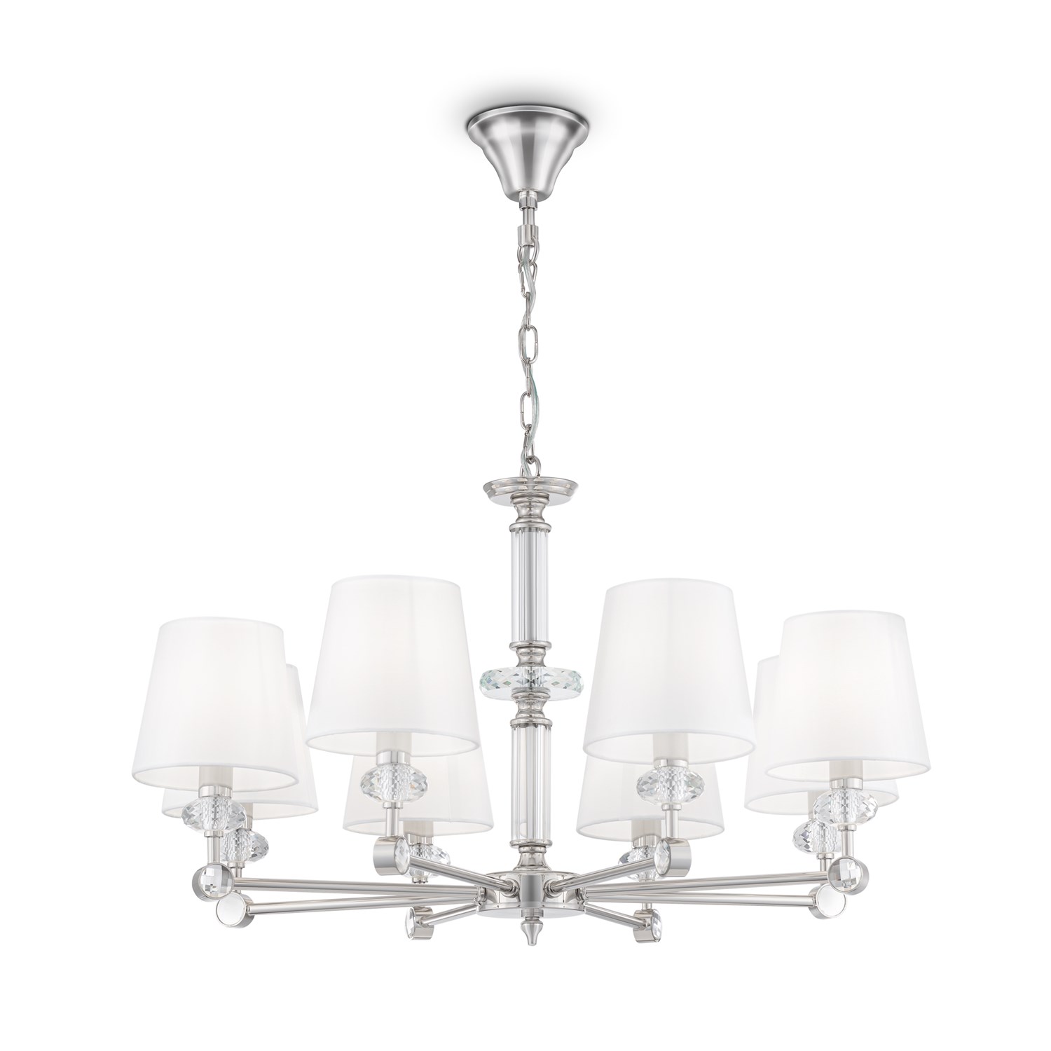 Maytoni Classic Riverside Люстра цвет: хром MOD018PL-08CH