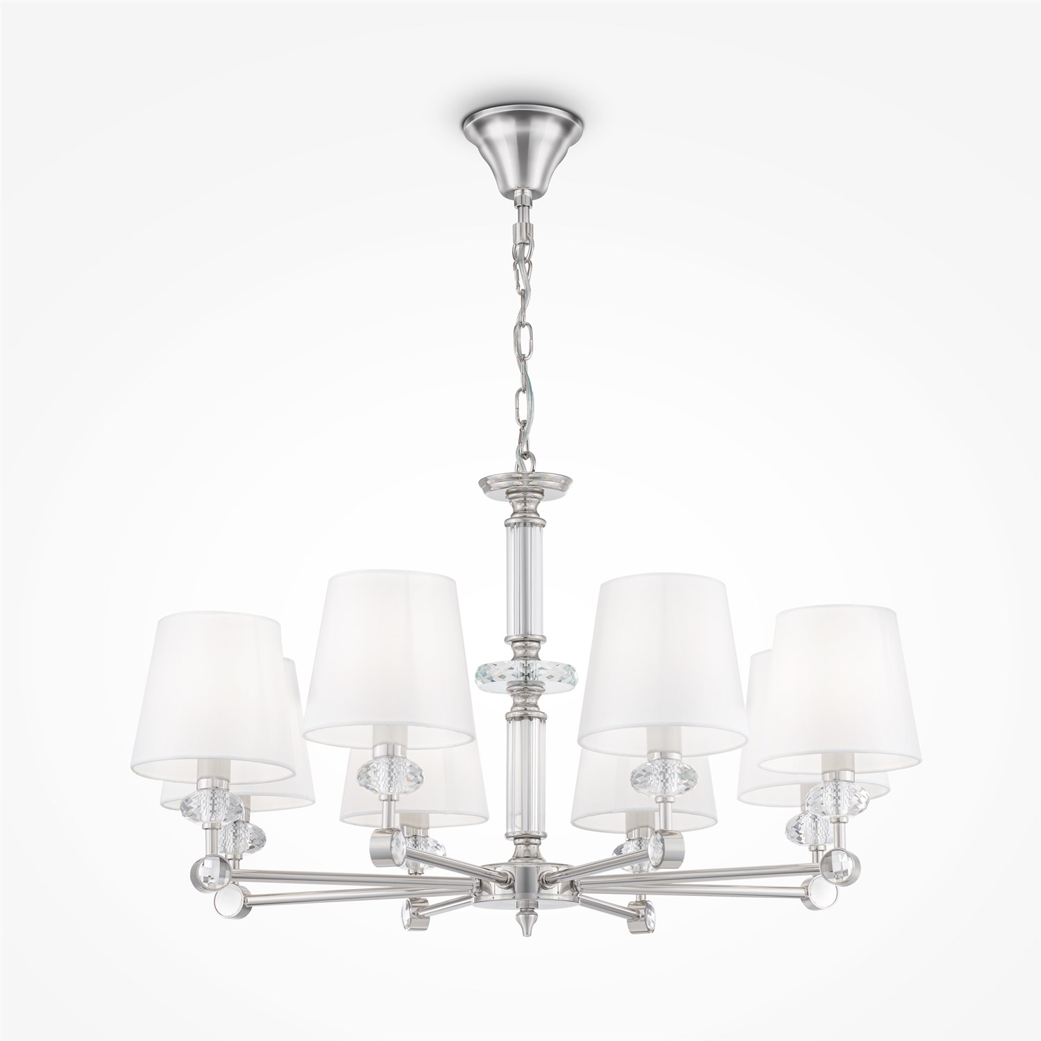 Maytoni Classic Riverside Люстра цвет: хром MOD018PL-08CH