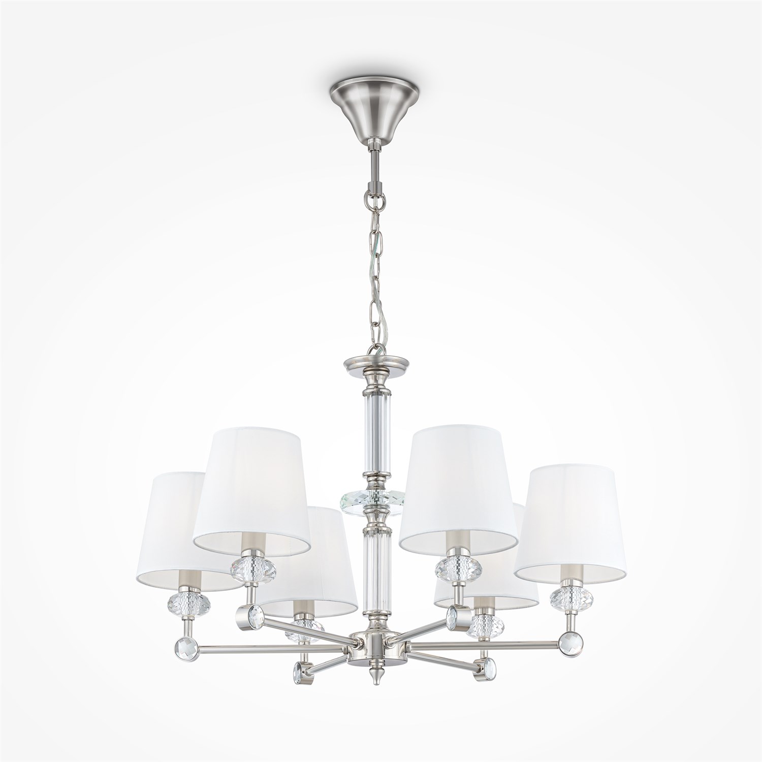 Maytoni Classic Riverside Люстра цвет: хром MOD018PL-06CH
