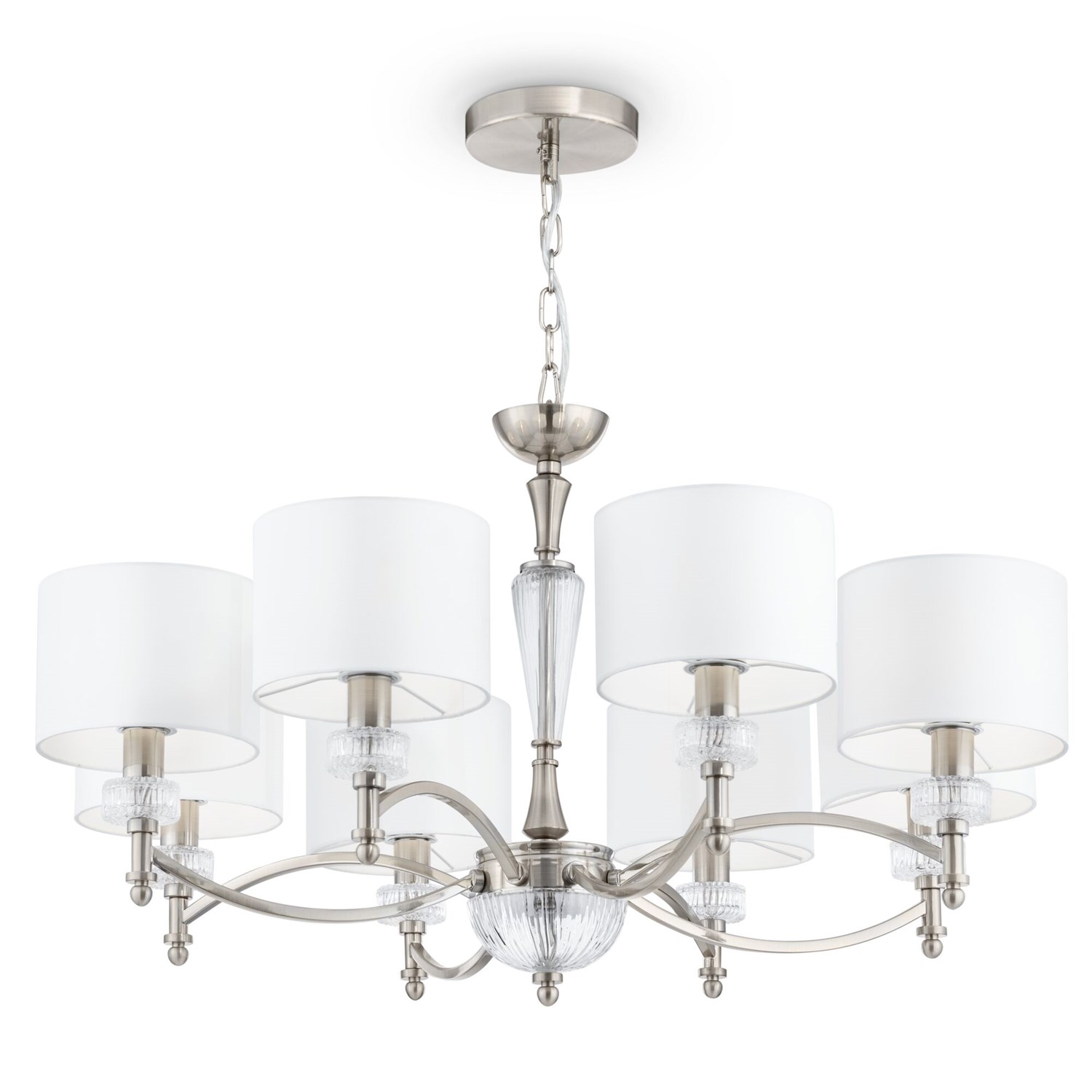 Maytoni Classic Alicante Люстра цвет: никель MOD014CL-08N
