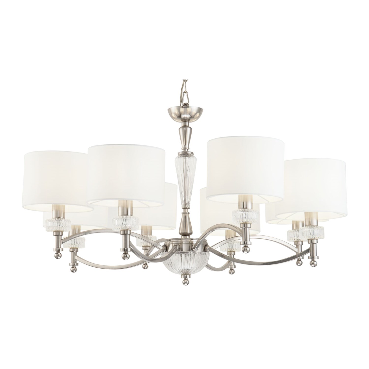 Maytoni Classic Alicante Люстра цвет: никель MOD014CL-08N