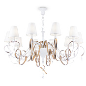 Maytoni Classic Intreccio Люстра цвет: белый с золотом ARM010-10-W