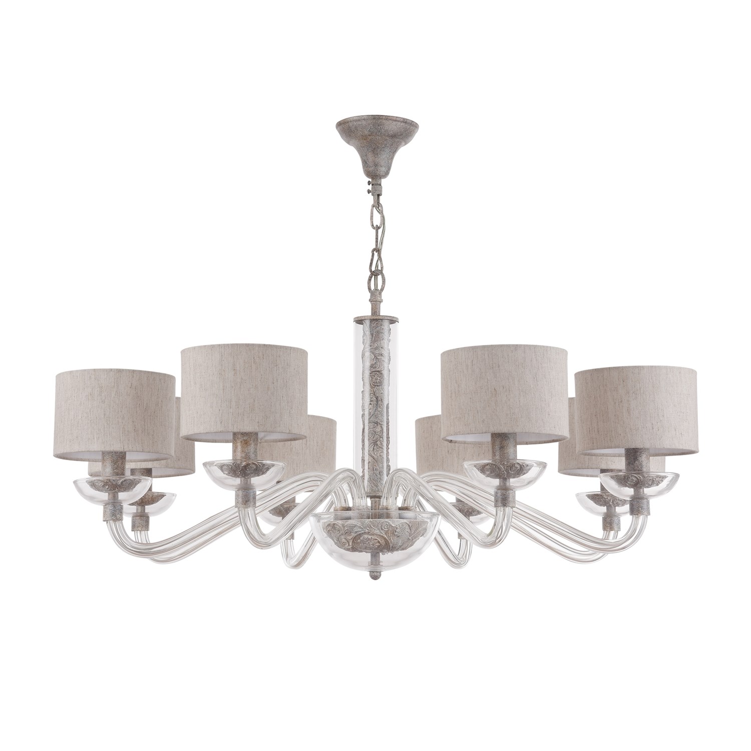 Maytoni Classic Maryland Люстра цвет: серый ARM526PL-08GR