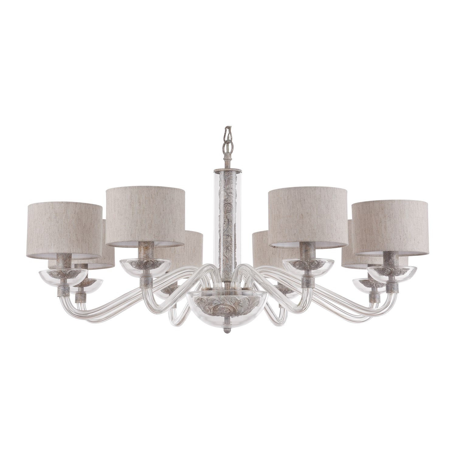 Maytoni Classic Maryland Люстра цвет: серый ARM526PL-08GR