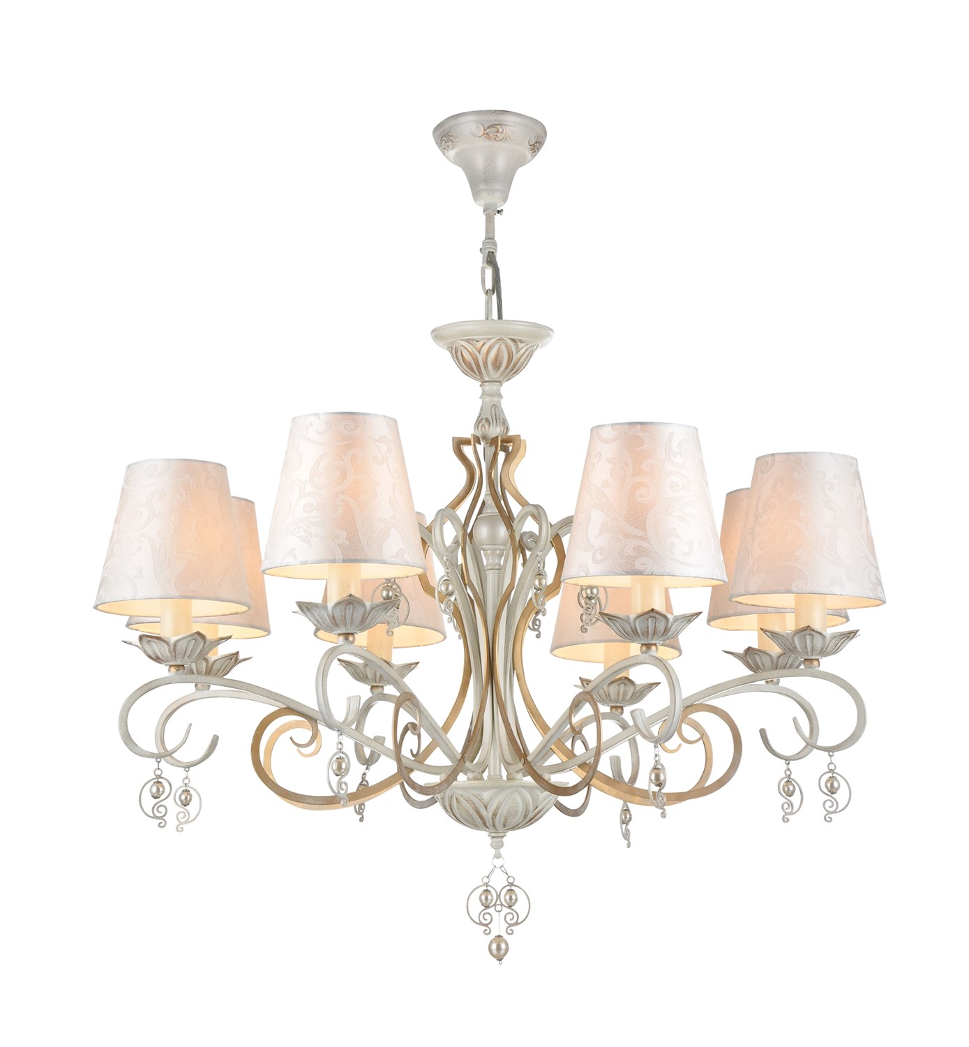 Maytoni Classic Monile Люстра цвет: белый с золотом ARM004-06-W