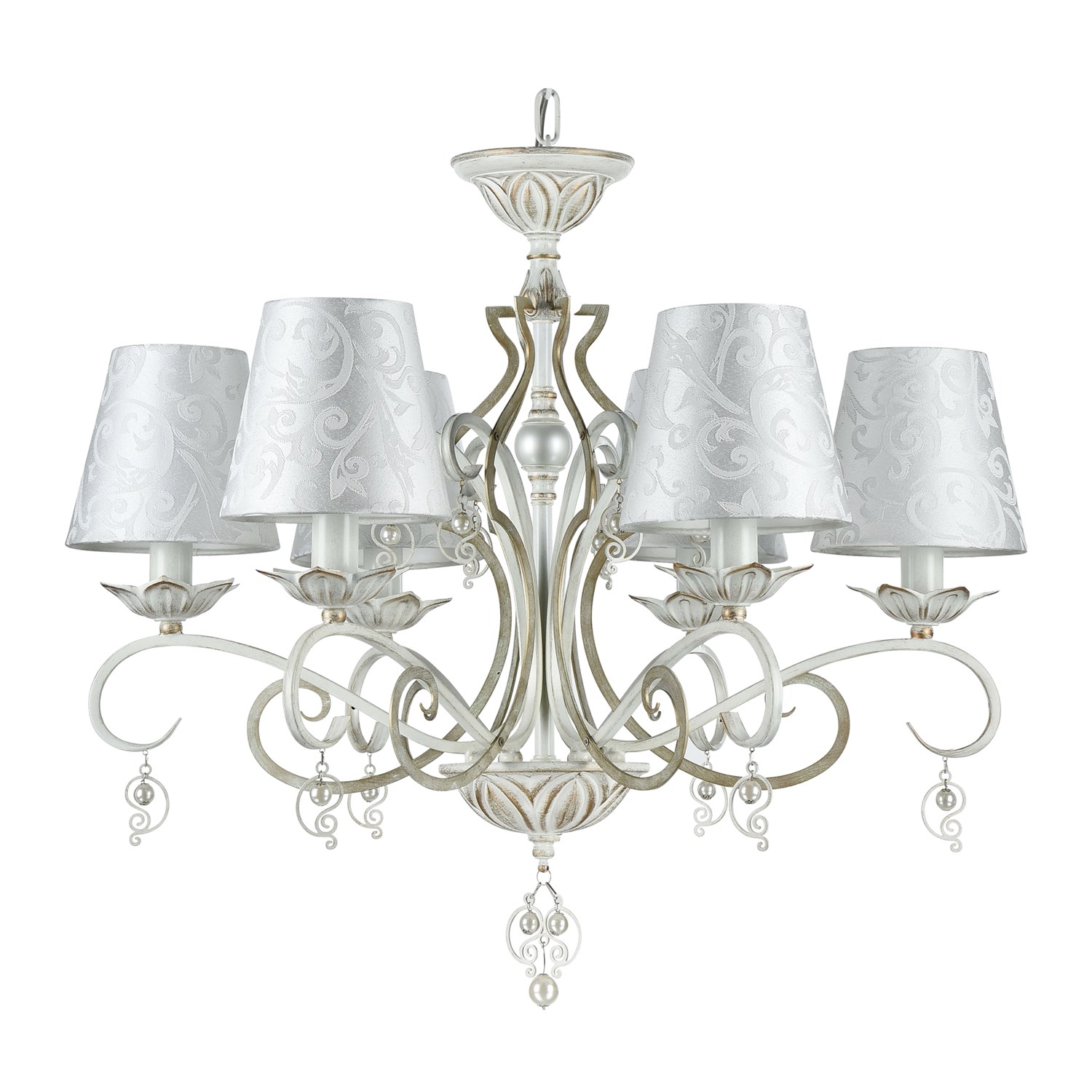 Maytoni Classic Monile Люстра цвет: белый с золотом ARM004-06-W
