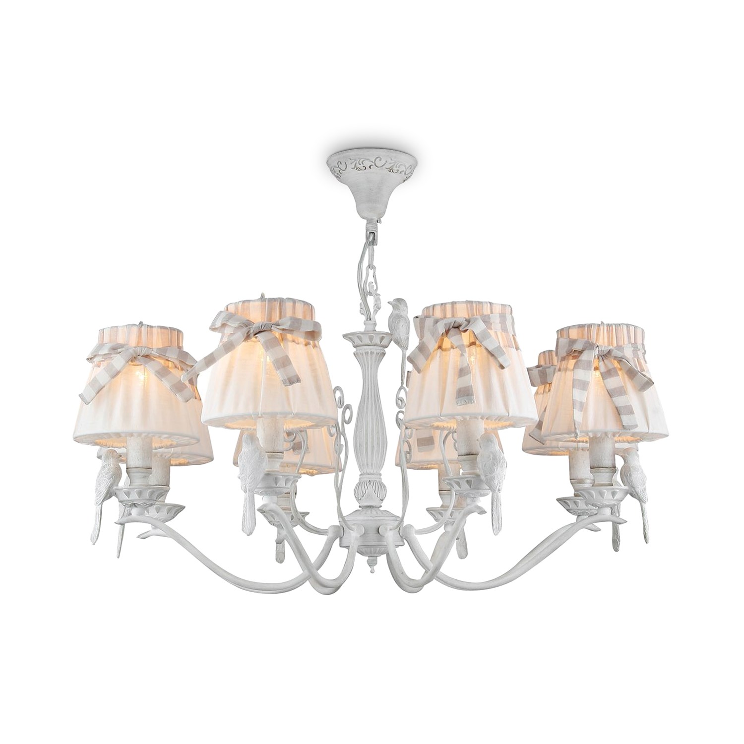 Maytoni Classic Bird Люстра цвет: белый ARM013-08-W