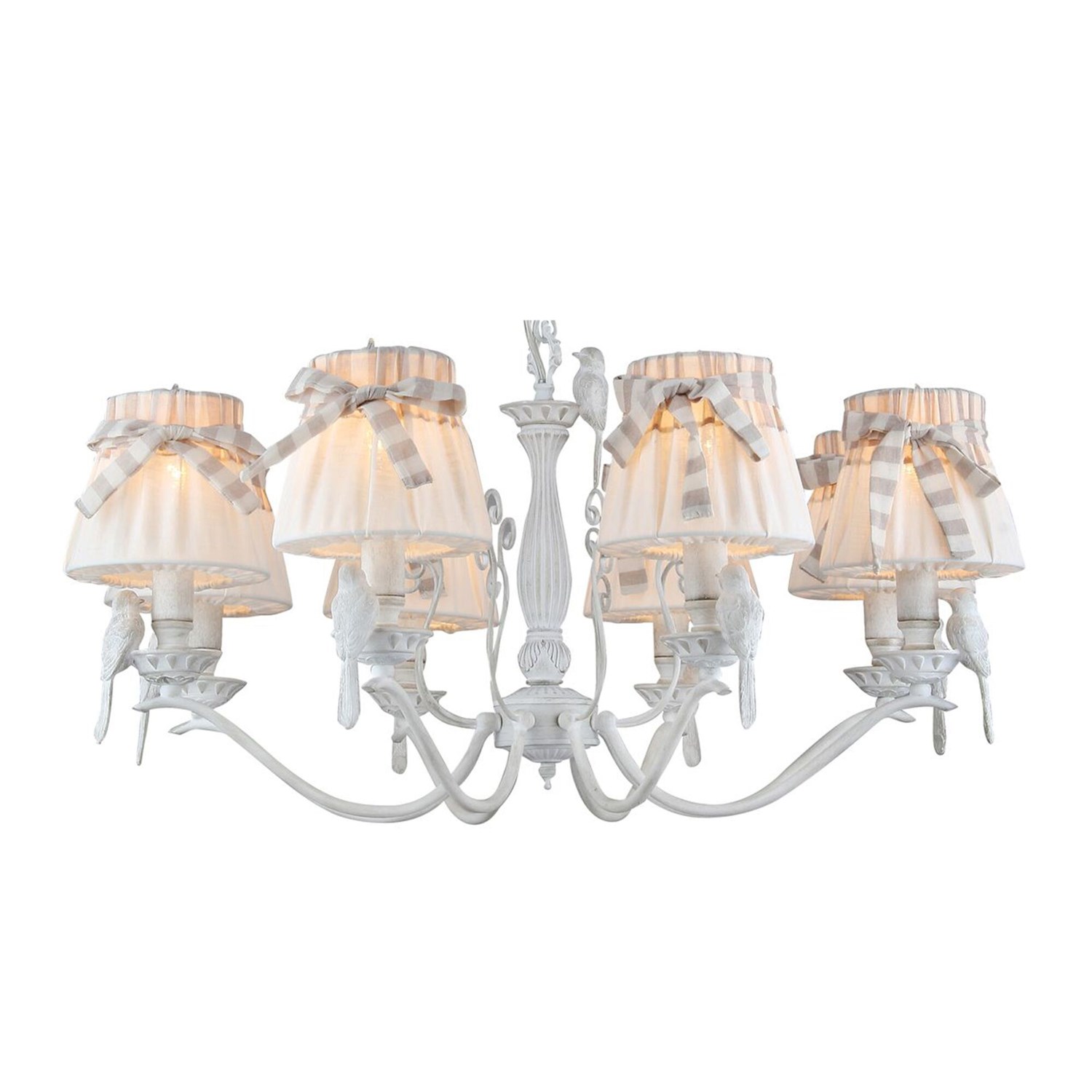Maytoni Classic Bird Люстра цвет: белый ARM013-08-W
