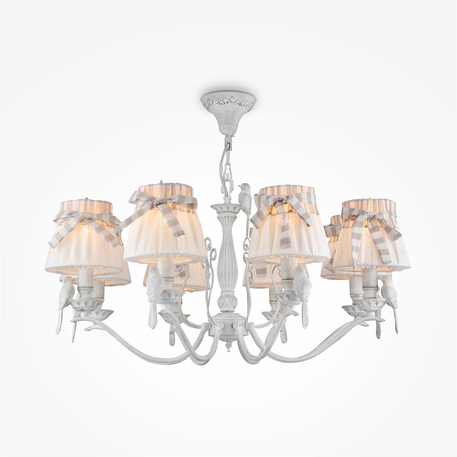 Maytoni Classic Bird Люстра цвет: белый ARM013-08-W