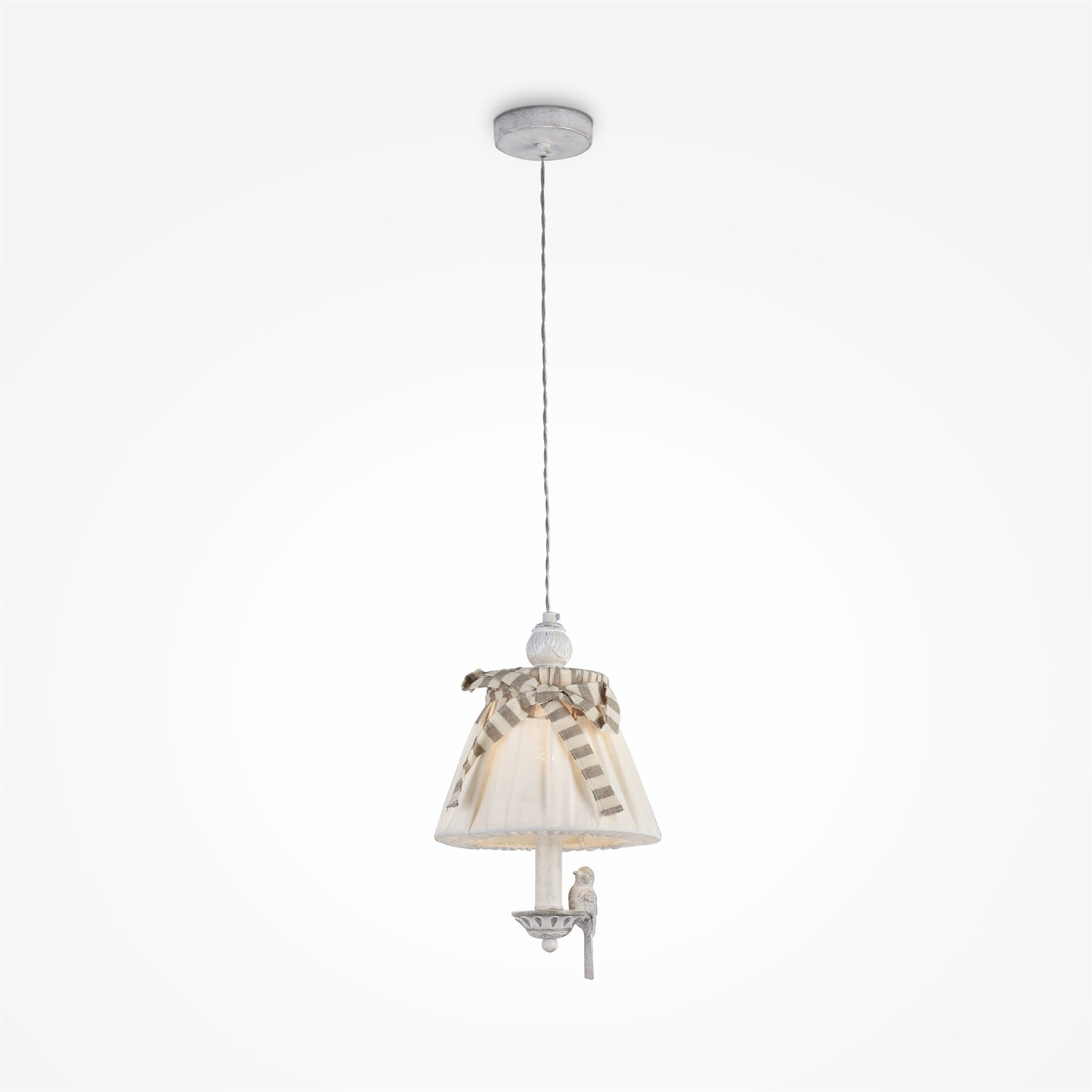 Maytoni Classic Bird Подвесной светильник цвет: белый ARM013-PL-01-W